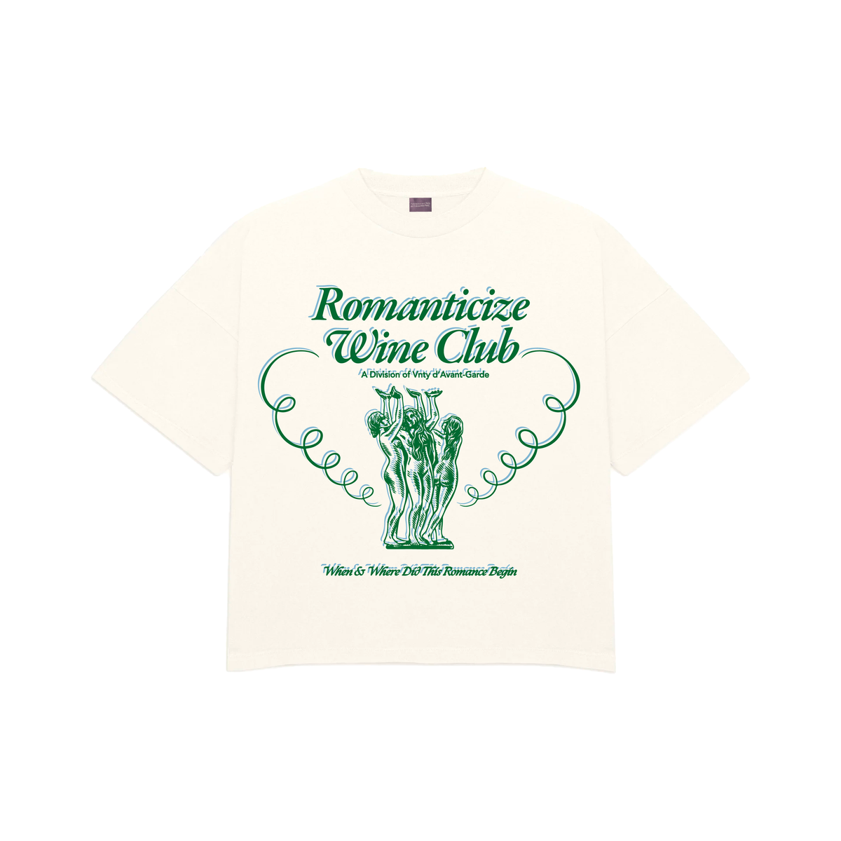Romanticize Wine Club Tee (White)