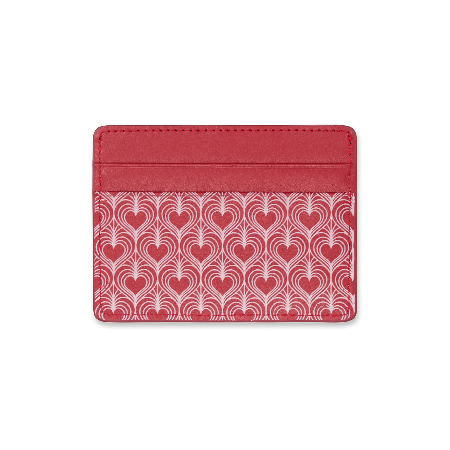 Vnty Leather Card Wallet (Rouge Red)