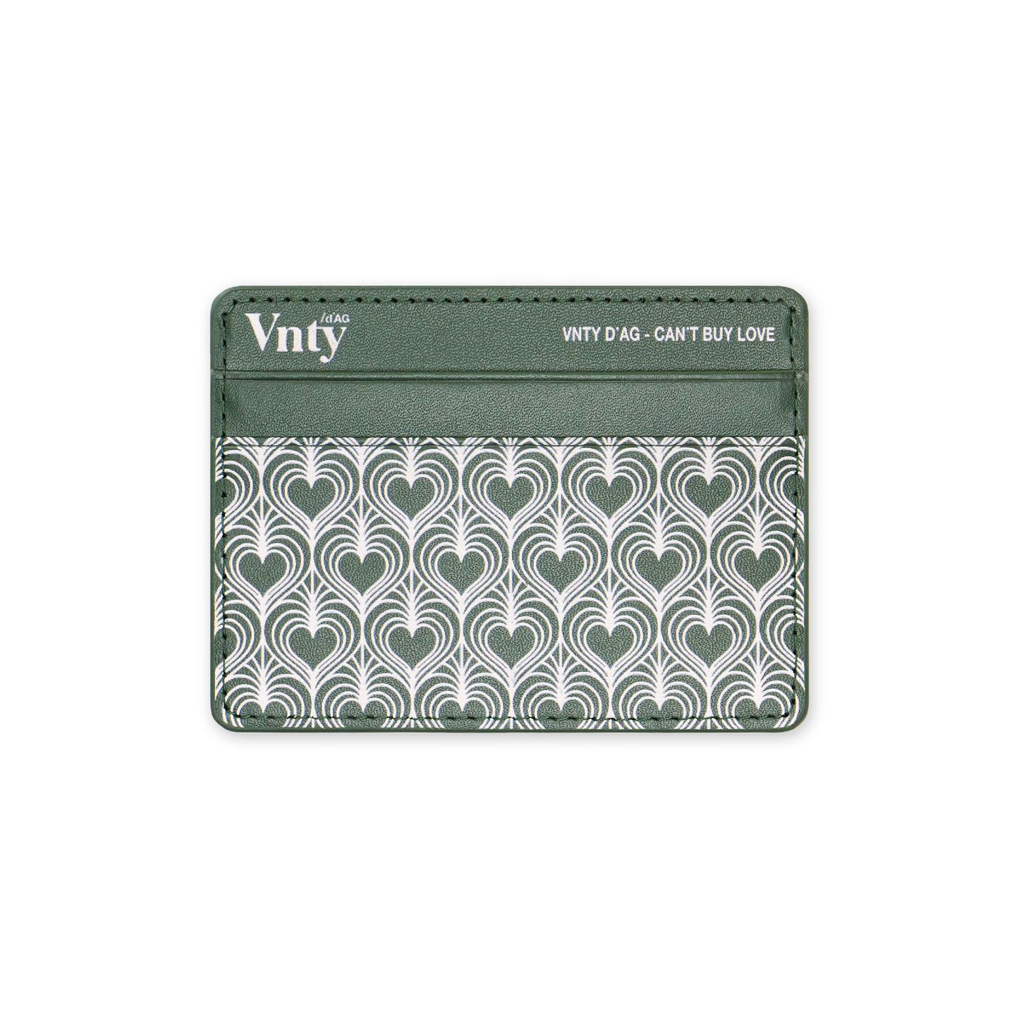 Vnty Leather Card Wallet (Emeraude Green)