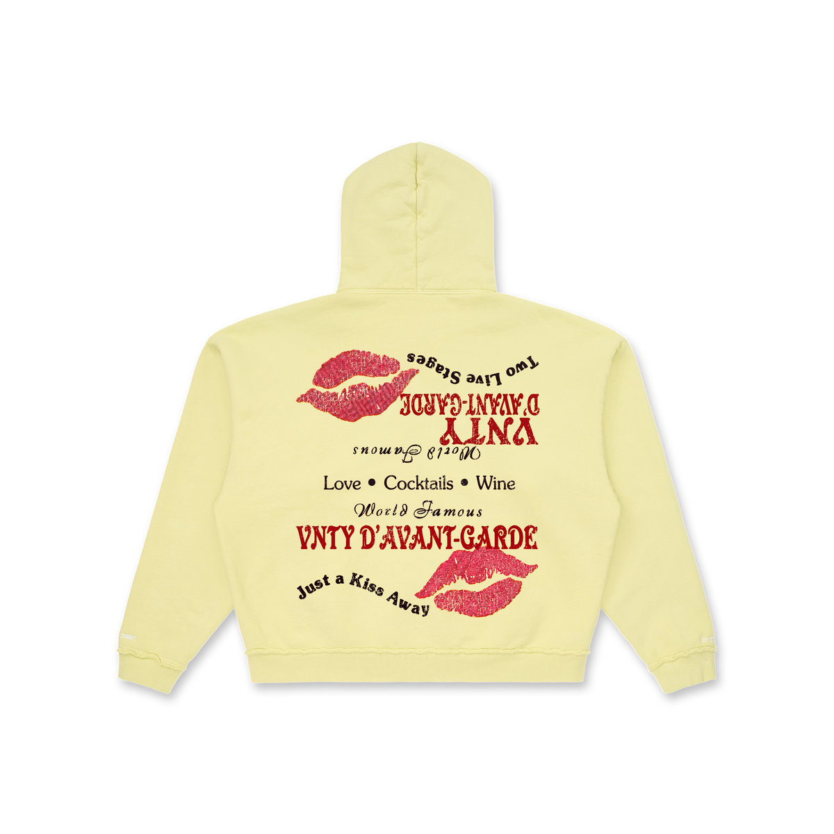 A Kiss Away Zip Hoodie (Daisy)