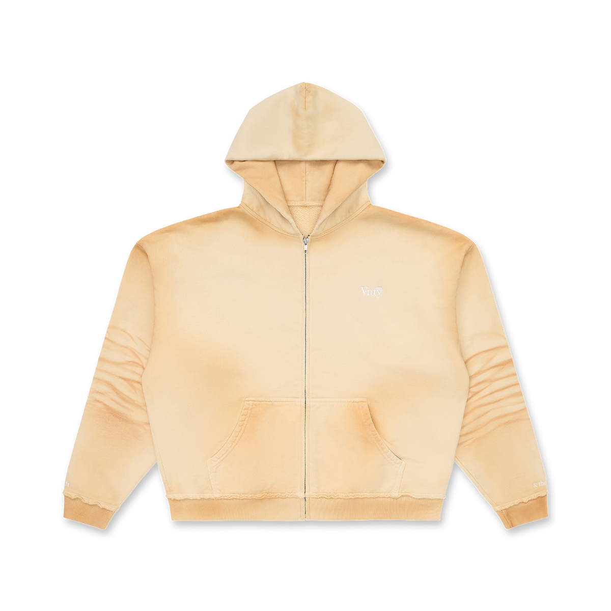 Florista Wash Zip Hoodie (Ivory)
