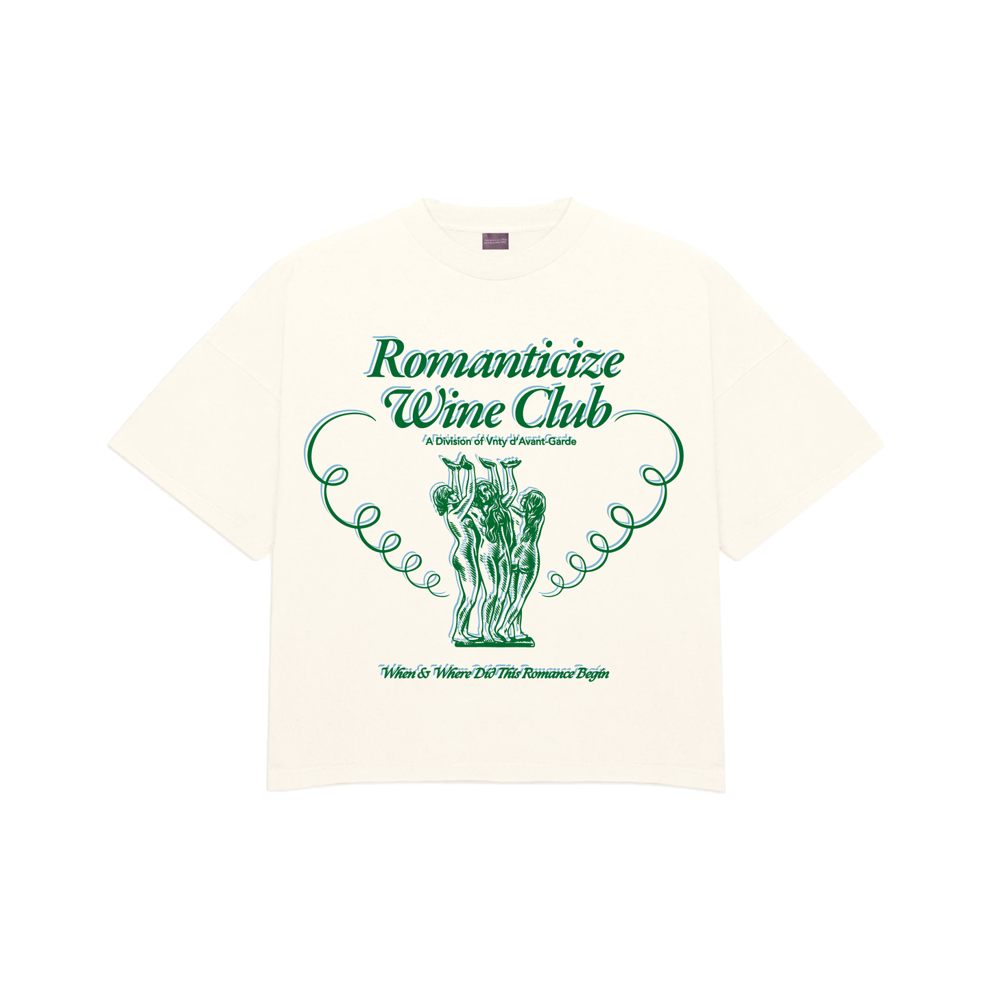 Romanticize Wine Club Tee (White)