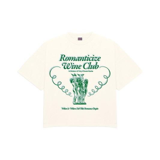 Romanticize Wine Club Tee (White)