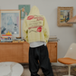A Kiss Away Zip Hoodie (Daisy)